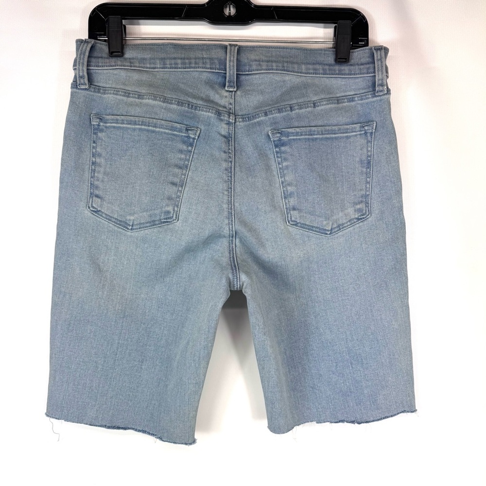 J Brand high rise light blue denim cut off jean shorts - size 31 - Picture 5 of 10
